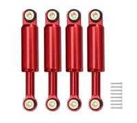 Accessori Auto Rc Per Losi Micro-B 2WD 1/24 32MM Ammortizzatore Completamente In Alluminio Con Anelli In Gomma Vite RC Crawler Parti Di Aggiornamento(Red)