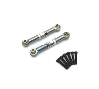 Accessori Auto Rc Per MJX 14209 14210 1/14 Metallo Anteriore Sterzo Tirante Link RC Auto Ricambi Accessori(Titanium)