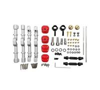 Accessori Auto Rc Per MN D90 Per MN-90 Per MN-99 Per MN-91 FJ-45 Per MN-99S Modello Alloggiamento Assale RC Car Set Di Ricambio(Silver kit)