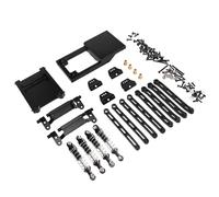 Accessori Auto Rc Per MN Per MN168 Per MN78 Kit Di Vulnerabilità Dell'ammortizzatore Dell'asta 1/12 RC Car Upgrade O Parti Di Ricambio Per Riparazione(Black)