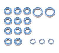 Accessori Auto RC per Tamiya CC01 1/10 Auto Telecomando Aggiornamenti Parti Accessori di Ricambio 18 Pezzi Kit Cuscinetto A Sfere Sigillato Gomma