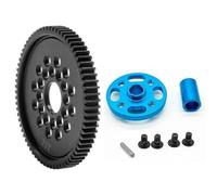 Accessori Auto RC per Tamiya per TT02 1/10 Metallo 63T 64T 66T 68T 71T 54500 Spur Gear E Mount Set di Ingranaggi Ad Alta velocità Sostituzione RC Auto Parti Aggiornamento(71T)