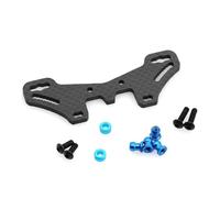 Accessori Auto RC per Tamiya per TT02S TT02SR TT-02 per Type-S per Type-SR Parti Aggiornamento Auto RC Fibra Carbonio Piastra Torre degli Ammortizzatori Anteriore Posteriore Accessori(Rear)