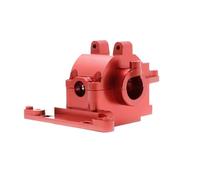 Accessori Auto Rc Per Traxxas Per Latrax Per Teton Per Desert Per Prerunner SST 1/18 Scatola Del Cambio Anteriore E Posteriore In Metallo Parti Di Aggiornamento Per Auto RC(Red)