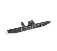 Accessori auto RC Per Traxxas Per TRX4 Per Defender 82056-4 1/10 RC Crawler Auto Parti Aggiornamento Anteriore Metallo Paraurti Posteriore Verricello Base Montaggio Accessori Decorativi(Black,Rear)