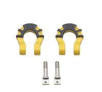 Accessori auto RC Per Traxxas Per Trx4 Per Trx6 Per Axial Per Scx10 D90 Per Yikong 1/10 Rc Crawler Car Parts Ganci Rimorchio Paraurti Anteriore Posteriore Gancio Traino Grilli Soccorso(Yellow)