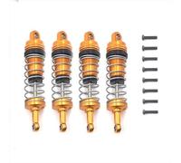 Accessori Auto Rc Per WLtoys 124008 124010 144001 1/14 1/12 Ammortizzatore Idraulico In Metallo Riempito D'olio Accessori Per L'aggiornamento Dell'auto RC(Yellow)