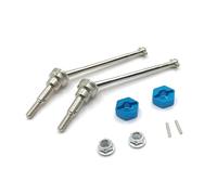 Accessori Auto Rc Per WLtoys 12423 12427 12428 1/12 Auto Telecomandata, Set Di Parti Di Accoppiamento Dell'albero Di Trasmissione Anteriore In Metallo(Blue)