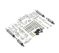 Accessori Auto Rc Per Wltoys 12427 12428 12423 FY-03 1/12 Coppa Dello Sterzo Per Braccio Oscillante Asta Del Corpo Ammortizzatore Pezzi Di Ricambio Aggiornati Per Auto RC(Silver)