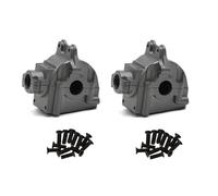 Accessori auto RC Per Wltoys 144001 144002 144010 124016 124019 124017 124018 Scatola Cambio In Metallo Guscio Differenziale Alloggiamento Del Cambio Aggiornamenti Parti Di Auto RC(Gray)
