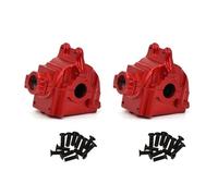 Accessori auto RC Per Wltoys 144001 144002 144010 124016 124019 124017 124018 Scatola Cambio In Metallo Guscio Differenziale Alloggiamento Del Cambio Aggiornamenti Parti Di Auto RC(Red)