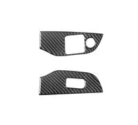 Accessori Auto Rivestimento Del Pannello Sollevatore Per Porte E Finestre In Fibra Di Carbonio Da 2 Pezzi Per Civic 2003-2005