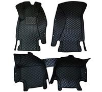 Accessori auto Sedile A 3 File Per Toyota Per 4runner N280 2010-2023 Tappetini Personalizzati Tappeto Piedi Automatico Tappetino per auto tutte stagioni(Nero Blu)