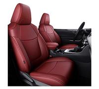 Accessori Auto Su Misura Coprisedili Per 5 Posti Set Completo Pelle Specifica Per Toyota Per RAV4 Per Corolla Per CHR Per Camry Copertura Sedile(Borgogna)