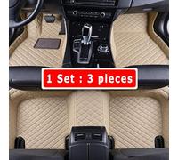 Accessori auto Tappetini Per Auto Accessori Per Interni Auto Protector Tappeti Personalizzati Styling Per Jeep Per Renegade 2022 2021 2020-2016 Tappetino per auto tutte stagioni(LHD 3pcs beige)