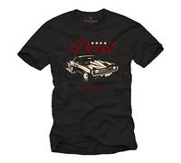 Accessori Auto Tuning - Maglietta Uomo Vintage Camaro SS T Shirt Nera XL
