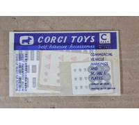 Accessori Autoadesivi C Pack 1462 Corgi Toys OM
