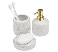 Accessori Bagno Portasapone Porta Sapone Porta Spazzolini Ceramica Effetto Marmo