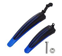 Accessori Bicicletta Viso 2 Pezzi Parafango per Bicicletta Set Mountain Bike Posteriore per Parafango Accessori Bici per 20/22/24/26 Pollici Parafanghi per Bicicletta(Blue2)