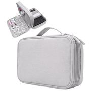Accessori Borsa da trasporto Borsa for gadget Custodia for cavi da viaggio Organizzatore elettronico for caricabatterie/cavi/powerbank/disco rigido Organizer Cavi(Gray)