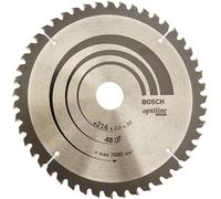 Accessori Bosch Professional Lama per sega circolare Optiline Wood 216 x 30 x 2,0 mm, 48 NEW