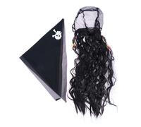 Accessori Capelli Pirata Oggetti Di Scena Halloween Parrucca Cosplay