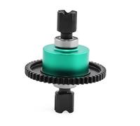 Accessori Car RC Per Arrma 1/8 6S Per Kraton Per Typhon Per Outcast Per Talion 52T Modelli Assemblaggio Differenziale Centrale Parte Acciaio Al Carbonio Medio(Green,A)