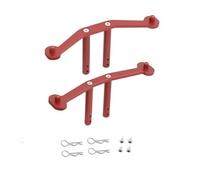 Accessori Car RC Per Arrma Per Senton Per Rock Per Vorteks Per Granite 1/10 Corpo In Alluminio Post Mount Rc Car Aggiornamenti Riparazioni Parti Ricambio Accessori(Red)