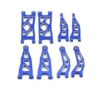 Accessori Car RC Per Granite 1/18 Per Grom Mega 380 4x4 RTR 1/14 Per MOJAVE Per GROM 8PCS Sospensione Anteriore A-arm Aggiornamenti(Blue)