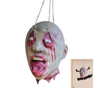 Accessori Casa Stregata - Testa Prop per Halloween,Ornamento Realistico per Parte del Corpo per Labirinti Horror, Stanze di Fuga, Sfondi Fotografici, Mostre da Giardino, Teatro