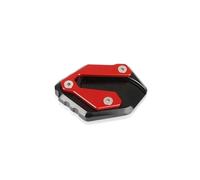 Accessori Cavalletto Cavalletto Laterale Per Yamaha FZ6 FAZER FZ6R FZ6-S2 2004 2005 2006 2007 2008 2009 Moto Ingrandisci Piastra Di Supporto Del Cuscinetto(Rosso)