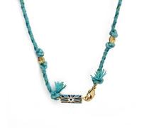 Accessori Collana malvagia oculare per Donne e Uomini, Occhio Fortunato Arcobaleno malvagio Collana a Sospensione Collana Intrecciata a Catena Intrecciata, Collana malvagia per Gli Occhi, capriole