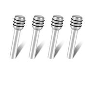 Accessori Compatibile Con BMW 4 Pezzi Accessori Per Auto Manopole Per Serratura Porta Interna Serratura Perno Tirante Coperchio Decorativo Bullone Di Sollevamento Porta(White)