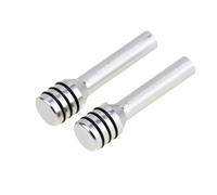 Accessori Compatibile Con Mini Per Cooper Per F60 F54 F55 F56 F57 2 Pezzi Manopola Serratura Portiera Auto 49mm Perni Maniglia Di Sollevamento E Bloccaggio Della Porta(Silver)