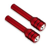 Accessori Compatibile Con Per Tiguan Per Passat B5 2 Pezzi Modifica Auto Asta Di Bloccaggio Della Porta Perni Di Bloccaggio Della Porta Manopola A Vite Coperchio Del Pulsante(Red)