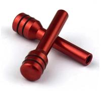 Accessori Compatibile Con Volvo 2 Pezzi Interni Auto, Asta Bloccaggio Porta, Manopola Bloccaggio Porta, Perno Copertura, Bullone Bloccaggio Della Porta, Pomello Del Bastone(Red,2pcs)
