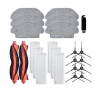 Accessori, Compatibile for Karcher, RCV 3 Robot Aspirapolvere Pezzi Di Ricambio Rullo Spazzola Laterale Filtro Mop Panno Spazzole for Utensili Sostituisci(Set11)