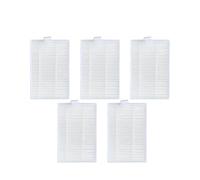 Accessori compatibili con ABIR X5 X6 X8 Genio Navi N600 Parti di ricambio for aspirapolvere robot Spazzola laterale principale Set di filtri Hepa(5 Hepa Filter)