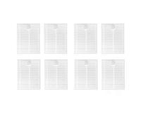 Accessori compatibili con i robot Lubluelu L20 / Honiture V8 Pro/Airzeen V8 Pro, spazzola laterale principale, filtro HEPA, panni for mocio, pezzi di ricambio(Set13)