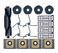 Accessori Compatibili Con L'aspirapolvere Robot Eufy X10 Pro Omni: Spazzola Laterale Principale, Panno For Il Lavaggio, Filtro HEPA, Sacchetto For La Polvere, Pezzi Di Ricambio.(Dark Grey)