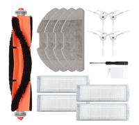 Accessori compatibili con Xiaomi Mijia Robot Vacuum Mop 2 Pro/MJSTL/MJST1SHW/Mop 2 Lite Aspirapolvere Robot Spazzola Principale Spazzola Laterale Panno Mop Filtro HEPA 15 Kit
