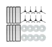 Accessori compatibili con Xiaomi Robot Vacuum S20+ / S10 Plus / B108GL / B105 / B108CN B113CN Robot Aspirapolvere Parte Spazzola Laterale Principale(Set 10)