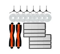 Accessori compatibili con Xiaomi Robot Vacuum S20+ / S10 Plus / B108GL / B105 / B108CN B113CN Robot Aspirapolvere Parte Spazzola Laterale Principale(Set 7)