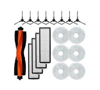 Accessori compatibili con Xiaomi Robot Vacuum S20+ / S10 Plus / B108GL / B105 / B108CN B113CN Robot Aspirapolvere Parte Spazzola Laterale Principale(Set 4)