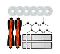 Accessori compatibili con Xiaomi Robot Vacuum S20+ / S10 Plus / B108GL / B105 / B108CN B113CN Robot Aspirapolvere Parte Spazzola Laterale Principale(Set 5)