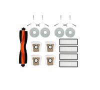 Accessori compatibili con Xiaomi Robot Vacuum X20+ X10+ X20 Plus X10 Plus Parti Spazzola laterale principale Filtro Hepa Panno for mocio Sacchetto for la polvere di ricambio(Set1)