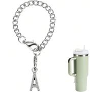 Accessori Con Lettera Di Incanto Per Tazza, Maniglia Con Lettera Di Nome E Id Per Tumbler L,M,H,A,B,C,D,E,F,G,I,J,K,N,S,O,P,Q,R,T,U,V,W,X,Y,Z,M+N+S,J+K+L,D+E+F,A+K+S,G+H+I,R+S+T,A+B+C,O+P+QLega di fer