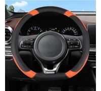 Accessori Coprivolante Per Auto A Forma Di D Coprivolante Interno Per Rio Per Soul K2 K3 Per Ceed(Orange)