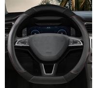 Accessori Coprivolante Per Auto A Forma OD Copriruota Interno Antiscivolo Per Yeti Per Fabia Per Kodiaq(Black-d)