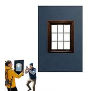 Accessori creativi per finestre, accessori fotografici da viaggio per paesaggi, cornice creativa portatile per finestra, oggetti di scena fotografici, per catturare prospettive uniche, studio